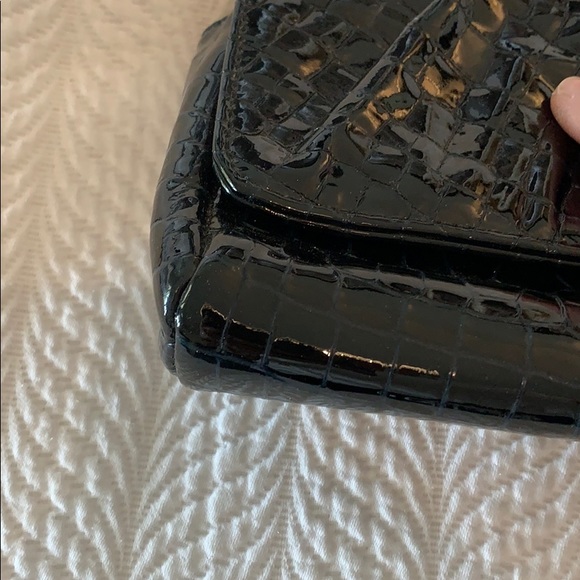 Lauren Merkin black patent clutch - Picture 7 of 7